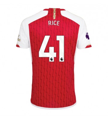 Arsenal Declan Rice #41 Primera Equipación 2023-24 Manga Corta